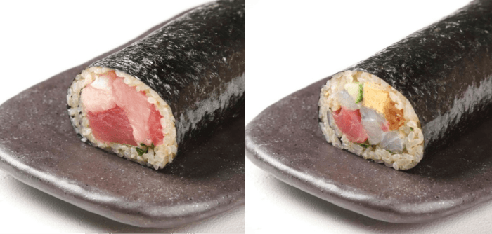 近大生まれのマグロなどを贅沢に使用した2種類の「近大恵方巻」 近畿大学水産研究所はなれ グランスタ東京店にて節分の日限定で販売