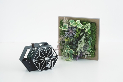 お花の額フレーム・お香ホルダー／アルメタックス