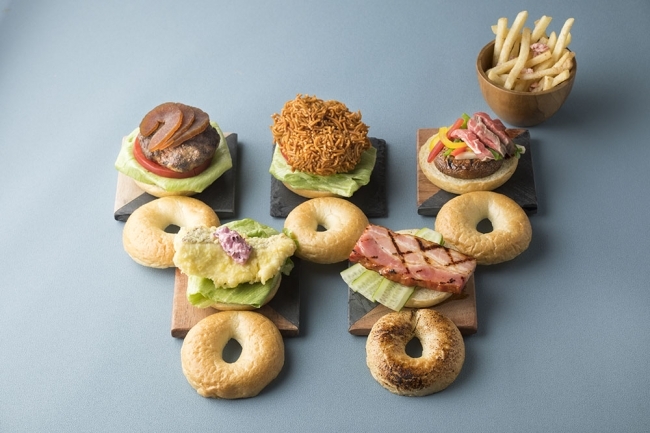 【コートヤード・バイ・マリオット 新大阪ステーション】近畿地方のローカルフードと世界の料理がコラボレーションしたGLOCAL(グローカル)な春限定ディナー&ベーグルバーガーを発売