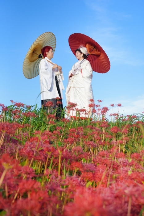 結婚式当日に撮影した写真の一枚