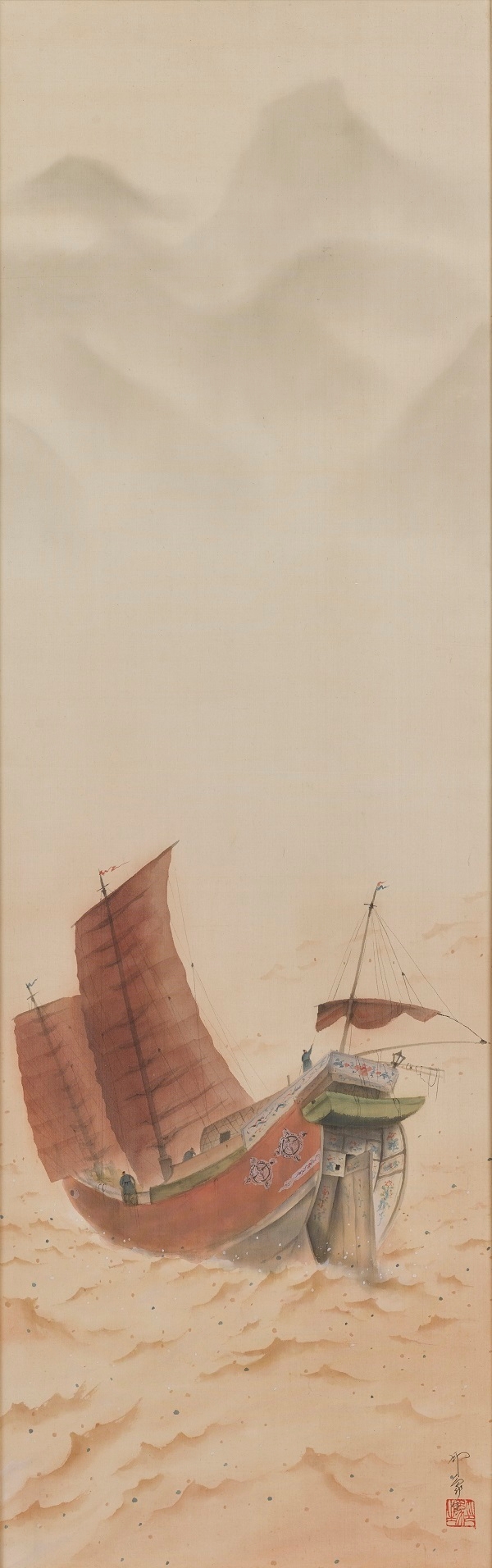 堂本印象「雄風」1922年(大正11) 京都府立堂本印象美術館蔵