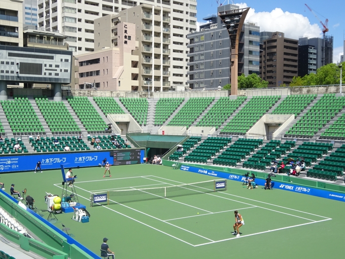 大会会場(モリタテニスセンター靱)