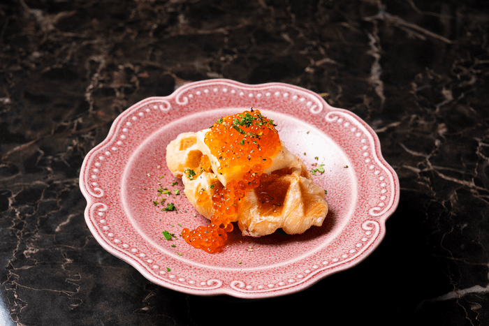 痛風クロッフル(魚卵とバター)1個～