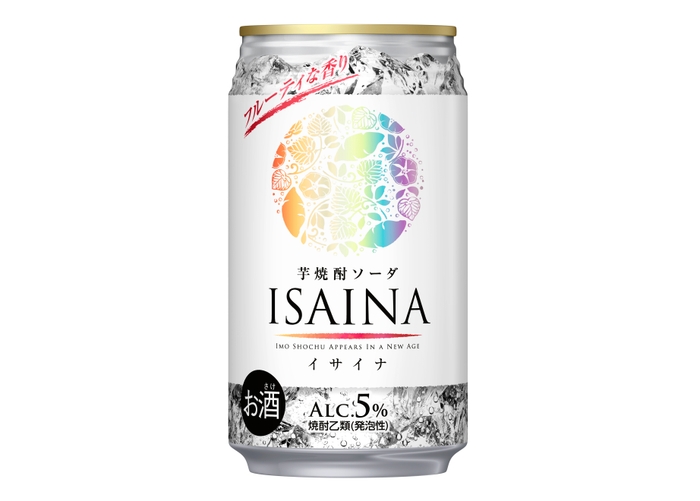 「ISAINA」芋焼酎ソーダ5% 350ml