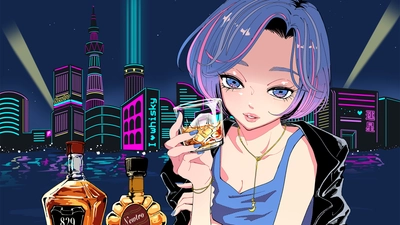 ”リバイバル”音楽プロジェクト『Newtro』 DJ HASEBE × Natsu Summerが、あの名曲「ウイスキーが、お好きでしょ」をリバイバル。 夜の街にとける、ラウンジ×シティポップの極上カクテル。