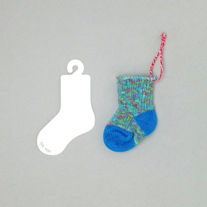 「TOE YOU（トゥー・ユー）」とついたメッセージカード