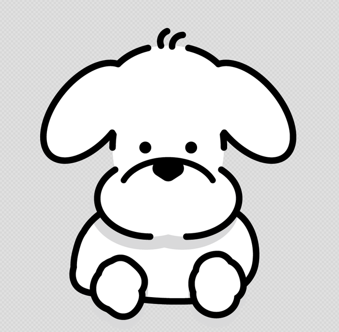 △ TWSわんちゃんキャラクター