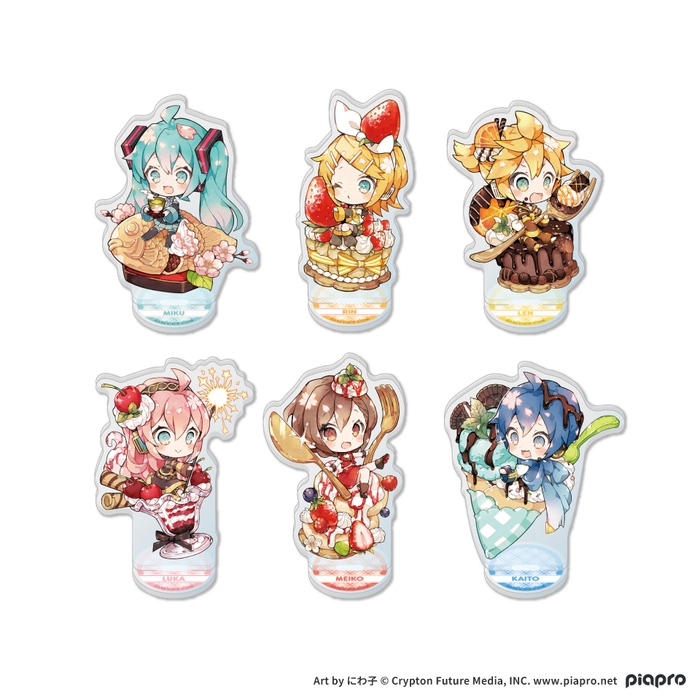 ・39 Celebration! デフォルメクリルスタンド 税込880円(全6種)