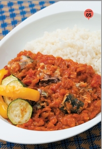 さばとトマトのシンプルカレー