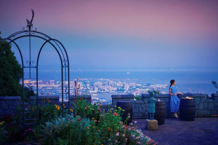 夏限定！神戸の夜景を一望できるリゾート施設 「神戸布引ハーブ園／ロープウェイ」で ビアテラス × イルミネーションを7/12(土)から開催