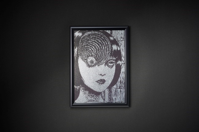 メタルグラフィアート【伊藤潤二_うずまき】