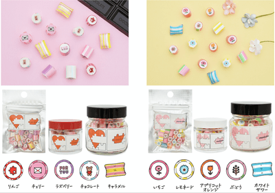 左・バレンタインミックス／右・フラワーミックス