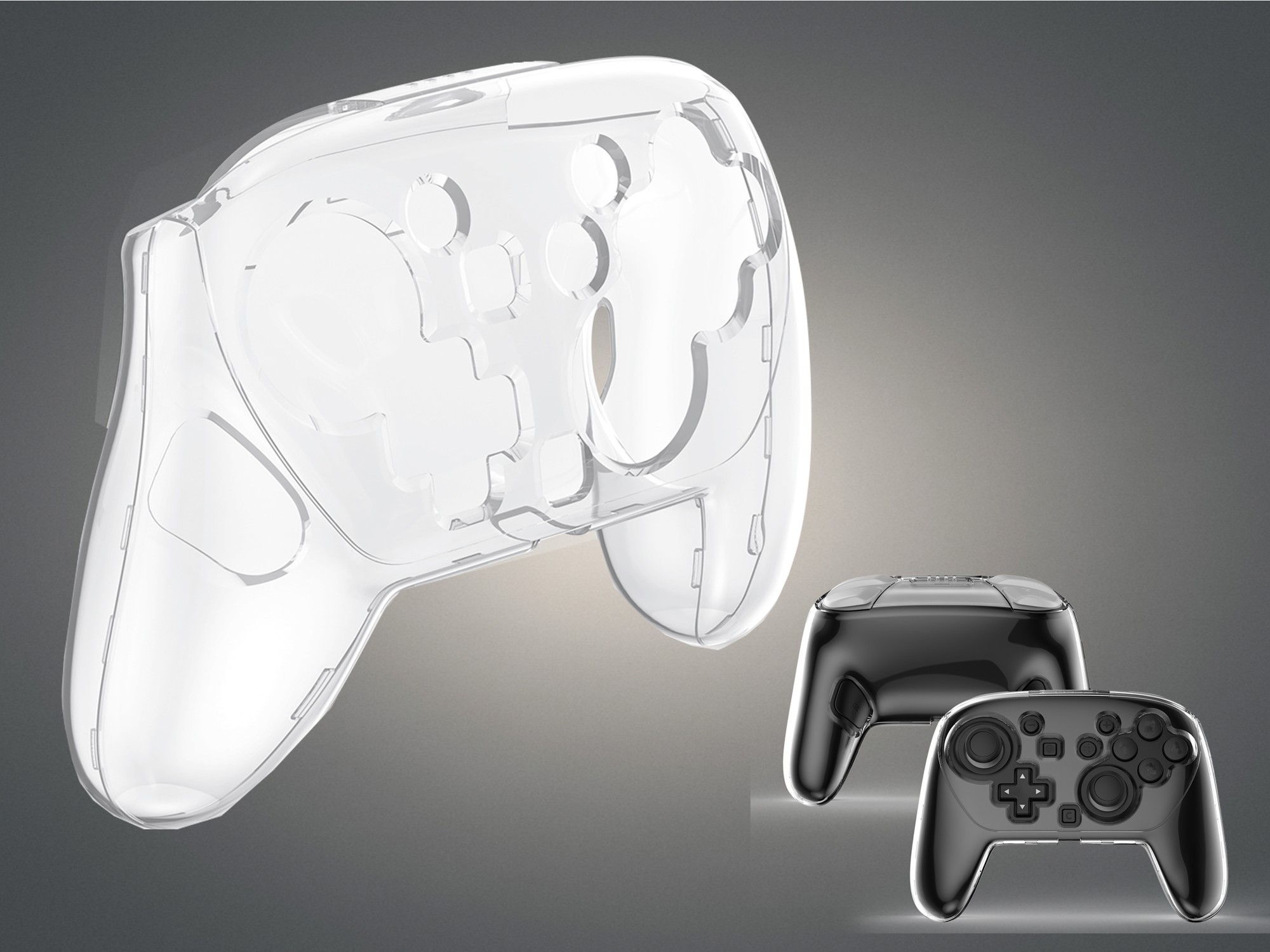 Switch2 Proコントローラーをキズや汚れから守る ポリカーボネート製の保護カバー