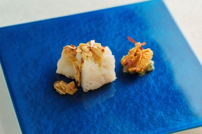 ▲夏に旬を迎える淡路島産“鱧”を使用したフレンチコースを提供　※写真はイメージです