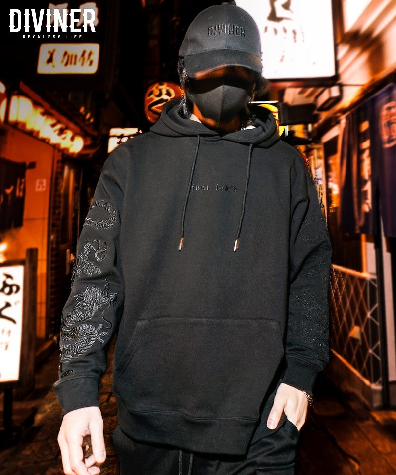 Just Ink’d Hoodie(ブラック/ブラック)