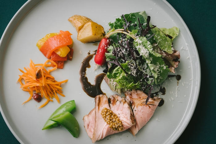 前菜　春野菜をたっぷりと［春 一例］