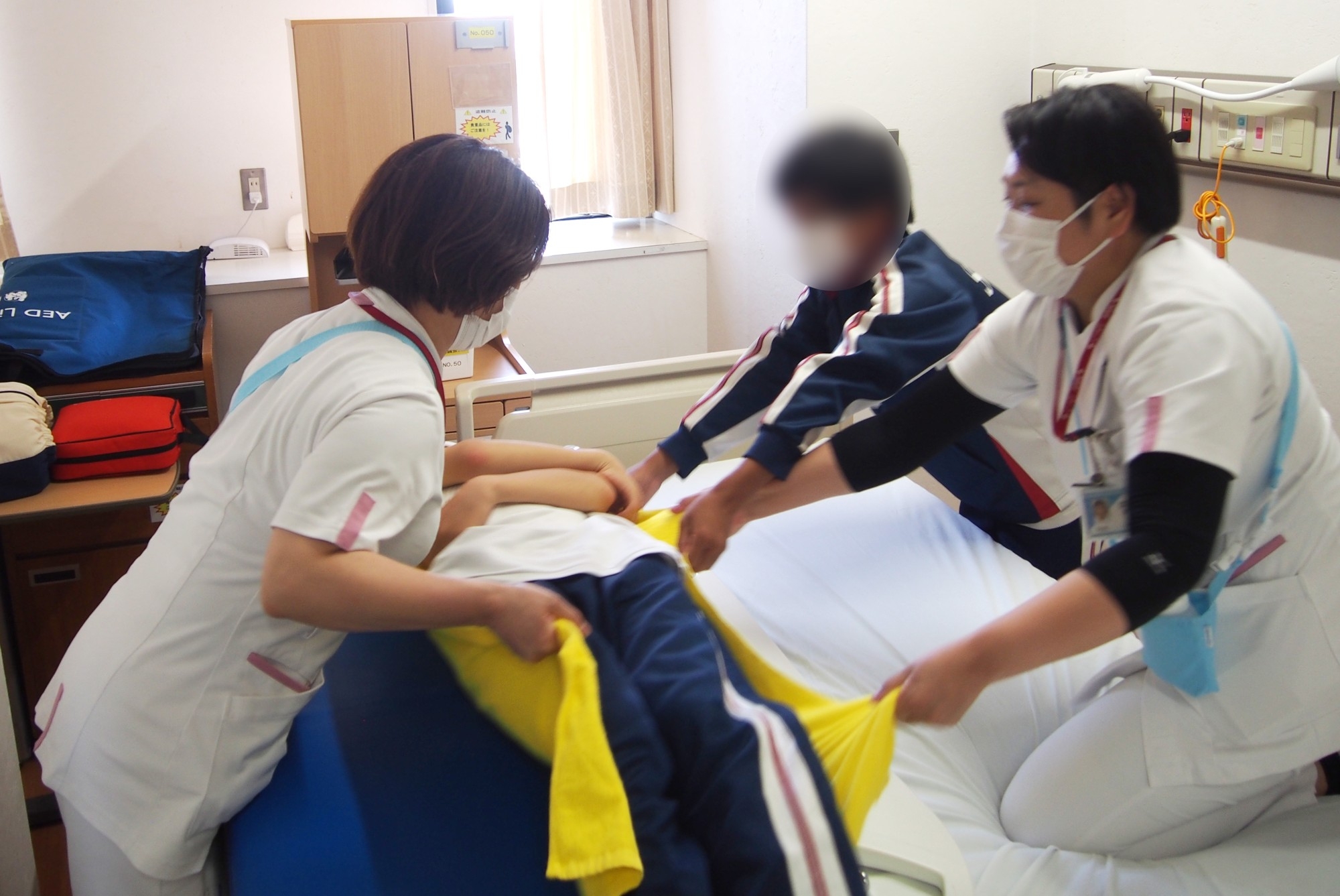 摂津医誠会病院による中学生の職業体験受入れ