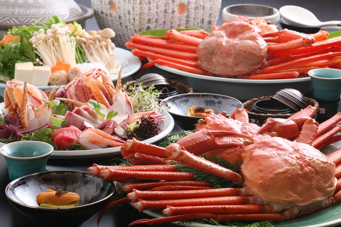 香住がにフルコース昼食イメージ