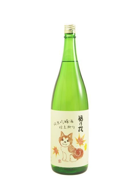 福乃友 秋田犬ラベル純米吟醸酒秋上がり 1,800ml