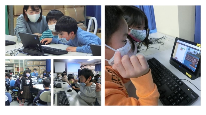 河津町立南小学校授業風景