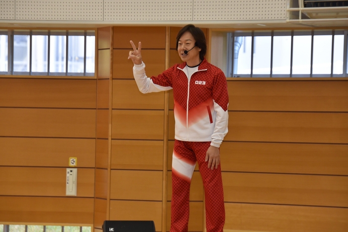 笑顔を絶やさず指導