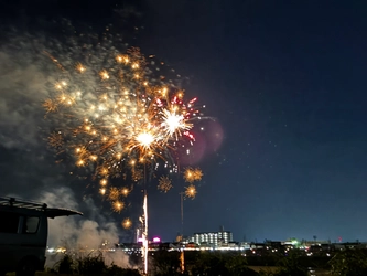 キッシーズの花火師による花火の打ち揚げレポート（2025年米津の川まつり）