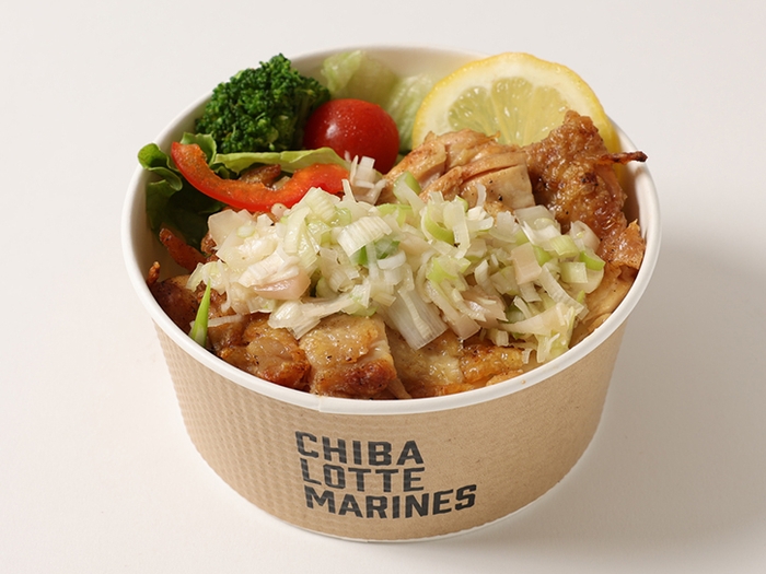 岩下の新生姜ねぎ塩ダレのチキンステーキBOWL