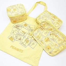 旅の準備はスヌーピーで決まり！可愛いパステルコミック柄のトラベルグッズ