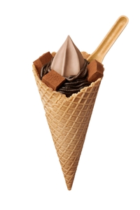 プレミアムショコラソフト　コーン　イメージ画像