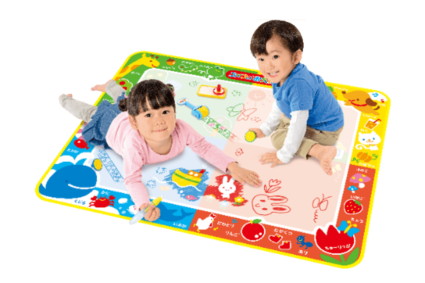 スイスイおえかき「カラフルシート」がリニューアル！ 主な玩具専門店