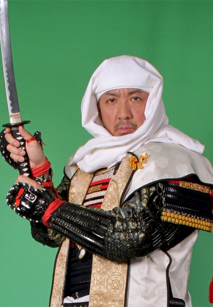 白頭巾姿でも撮影可能