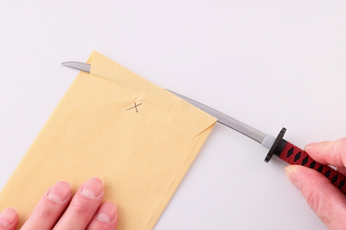 封筒カット