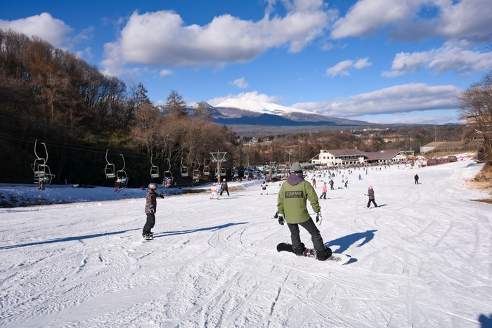 晴天率90%のゲレンデ