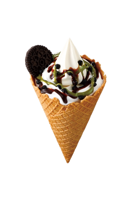 ワッフルソフトクリームショコラピスタチオ イメージ画像