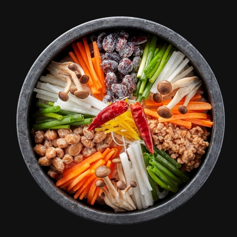 調理例:ビビンバ