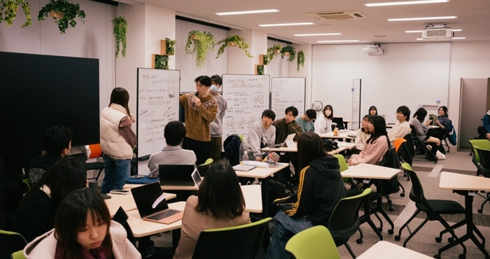 令和6年(2024年)11月、「みせるばやお」コンテンツ制作ワークショップの様子