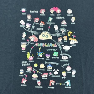クレヨンしんちゃん相関図Tシャツ
