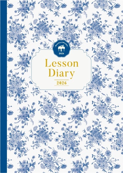 ピアノ指導者お役立ち レッスン手帳2026 【マンスリー&ウィークリー】