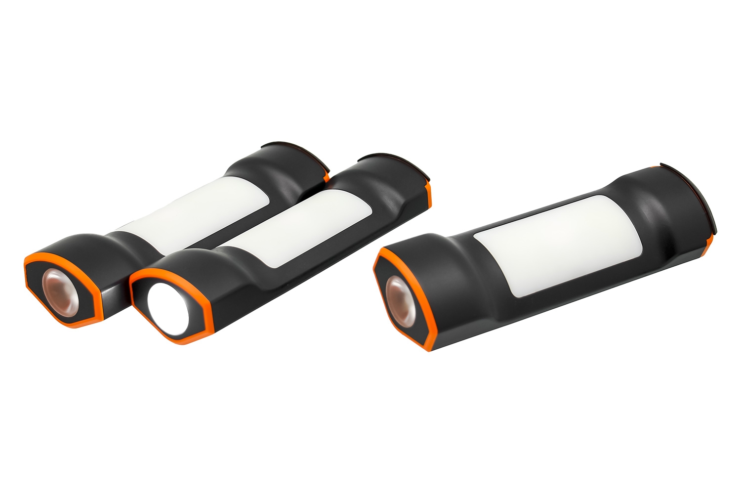 本製品は、LED懐中電灯を内蔵したスティック型のモバイルバッテリー3台のセットパッケージです