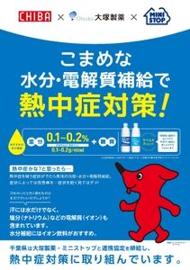 熱中症対策ポスター（画像はイメージです。）