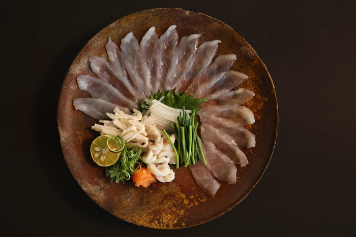 ふぐの会席　一例