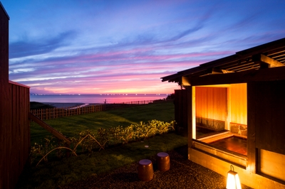 温泉露天風呂付き客室／一例