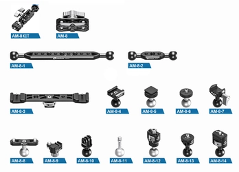 Leofoto(レオフォト)、カメラ周辺機器の自由な設置を実現する 『AM-8 カスタムマジックアームシリーズ』を10月30日に発売
