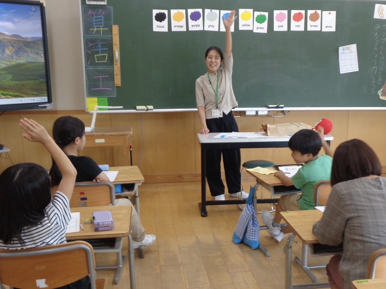 放課後英語レッスン「英語であそぼ!」(2年生)