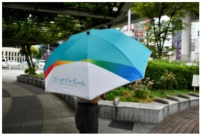 傘のシェアリングサービスを阪神電車全線に拡大
