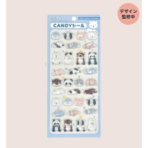 りぶはあとのポップなぷっくりシール