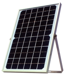 ソーラーパネルとバッテリーが一つになった、 防犯・防災・レジャー用バッテリー付きソーラーパネルを発売