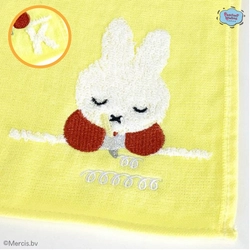 イニシャル入りも登場でギフトにもオススメ♪ミッフィーの肌触り抜群なタオルハンカチ