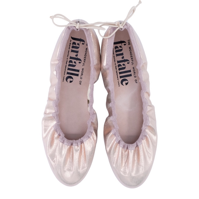 【farfalle】の新作ギャザーパンプス“Lucie”(リュシー)