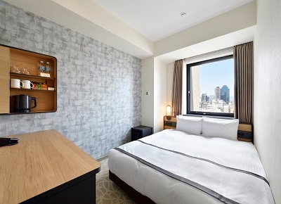 ホテル エルシエント大阪 スタンダードダブル